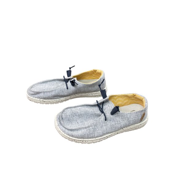 Hey Dude Wendy Womens Gray Slip-On Loafers Casual Shoes Size 6 SKU 8757 - Picture 3 of 16